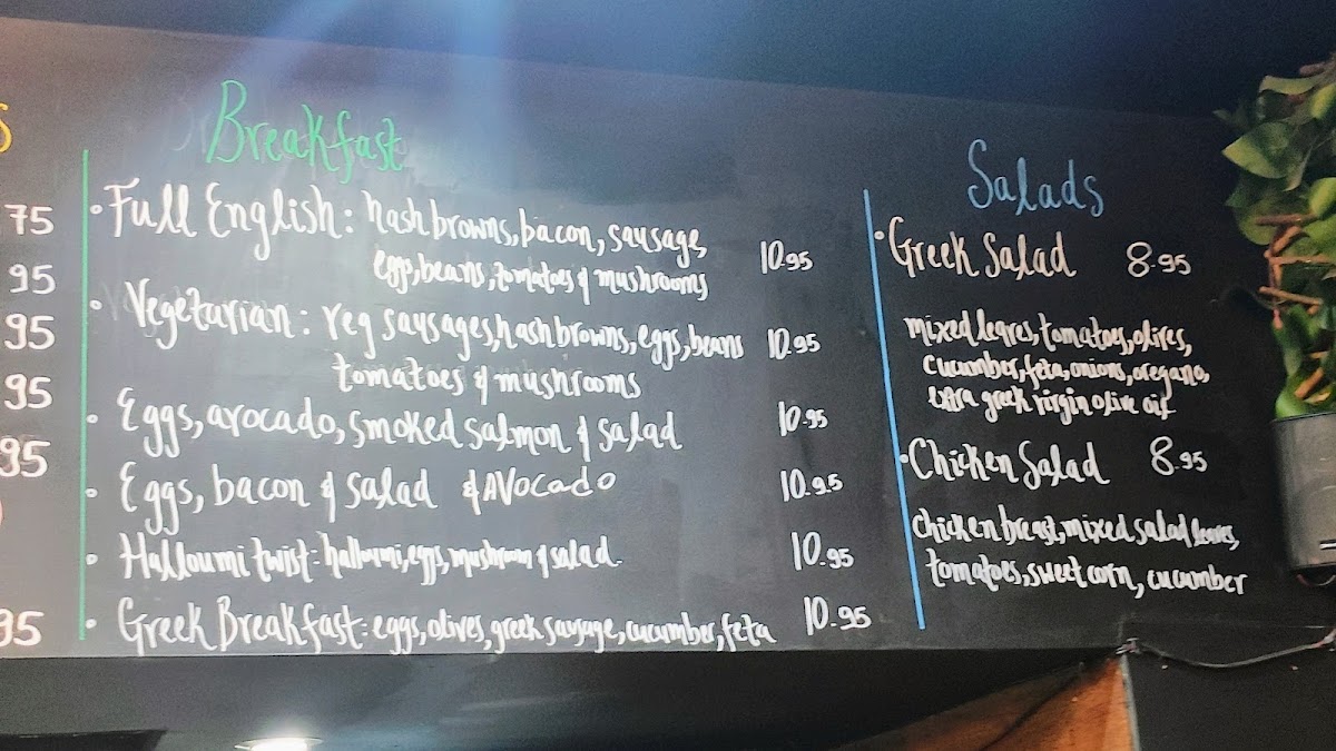 Love Coffee Co. High street Menu - Image 1